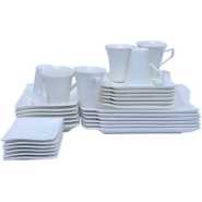 30pcs Ceramic Dinner set -White