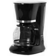 Geepas GCM6103 Electric Coffee Maker, 1.5 Litres - Black