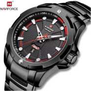 Naviforce Analog Dated Men's Watch - Black