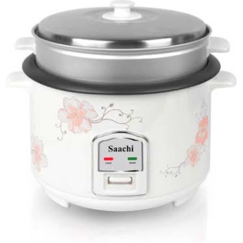 Saachi NL-RC-5175 2.2 Litre Rice Cooker, Steamer, White 1 309F02EB 7C6A 4076 9412 1B89A79CDD41
