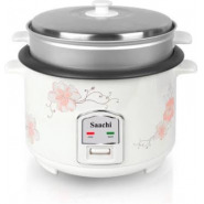 Saachi NL-RC-5175 2.2 Litre Rice Cooker, Steamer, White