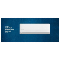 Panasonic 18000 BTU Wall Split Air Conditioner AC R410 Gas, Turbo Cooling, Dehumidification, Auto Restart, Eco Mode & Timer - White