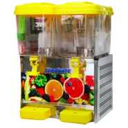 Snow White Juice Dispenser/Cooler Double - Yellow