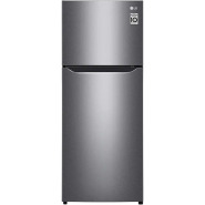 LG 205-Litres Fridge GN-B202SQBB; Gross 205(L) Net 187(L) Top Freezer Refrigerator | Multi Air Flow | Inverter Compressor