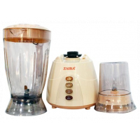 Zaiba ZB-2255 2 In 1 Unbreakable Jar Blender-