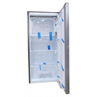 CHiQ 195-Litres Fridge CSR195; Net (150L) Single Door Defrost Refrigerator - Silver