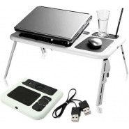 Foldable & Portable Laptop Table Stand – White Laptop Stands