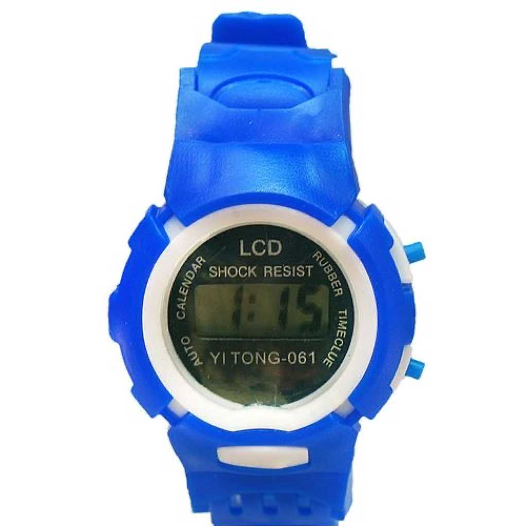 LCD Babies Watch - Blue