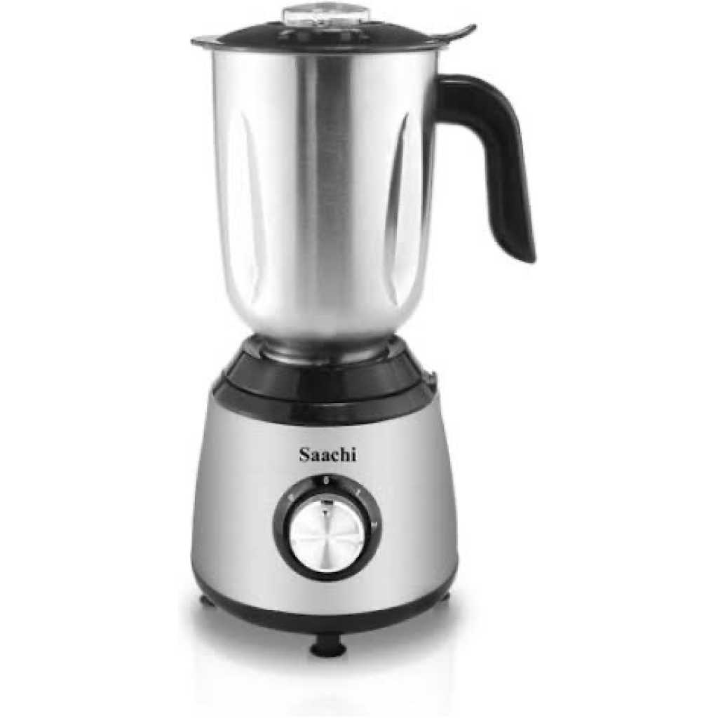 Saachi NL-BL-4396S 2 Speed Control Blender,Grinder, 2Litre-Silver 1 3D58180B 8239 41CF BA04 2E93BCBED335