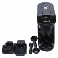 Multi-Capsule Coffee Machine NL-COF-7058C-BK With 19 Bar Automatic Steam Pressure Pump-Black