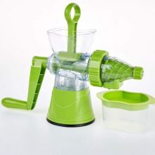 Multi Function Manual Juicer Fruits & Vegetable Blender, 250ml - Green