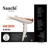 Saachi Hair Dryer NL-HD-5027 (White/Gold)