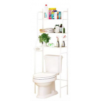 3 Tier Over The Toilet Towel Bathroom Rack Storage,White