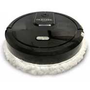 Smart Mute Automatic Brush Mopper Humidifier Cleanel Robot,Black