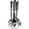 7 Piece Kitchen Tool Cooking Utensils Serving Spoons Cutlery Set-Silver