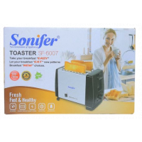 Sonifer SF-6007 Bread Toaster -Silver