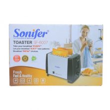 Sonifer SF-6007 Bread Toaster -Silver