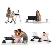 Multi-functional Adjustable Laptop Table Stand,Black