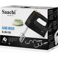 Saachi 5-Speed Hand Mixer 250W, Black, NL-HM-4168