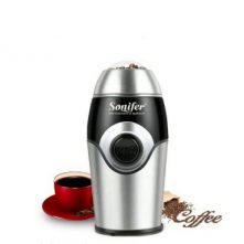 Sonifer Portable Electric Coffee Grinder Maker Beans Mill Herbs Nuts,Sliver