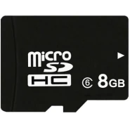 Micro Sd 8GB Fast Memory Card - Black