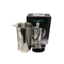 1Litre Stainless Steel French Press Coffee Espresso Tea Maker,Silver Coffee Makers