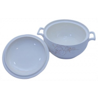 A set Of 3 Porcelain Serving Bowls/ Dishes -White