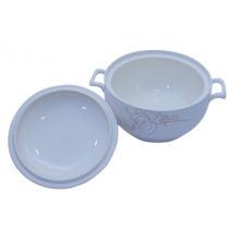 A set Of 3 Porcelain Serving Bowls/ Dishes -White