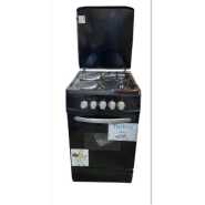 Besto Two Gas + Two Electric Upright Oven, 50x60cm - Black