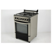 Kings Cooker 2 Gas Burners + 2 Electric Plates 60x60cm 4TTE-6622TI/SD, With Rotisserie - Marble Grey