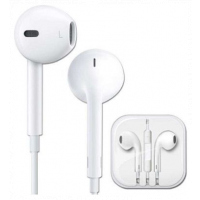 In-Ear Ear Pods Fit-to-Shape Earphones for iPhones - White