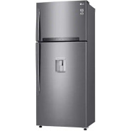 LG 547-Litres Fridge GN-F702HLHU; Net 509(L) Refrigerator  | Inverter Linear Compressor | Water Dispenser |LINEAR Cooling™ | DoorCooling+™ | HygieneFresh+™ | Smart ThinQ™