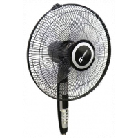 Sayona SF 2321 16" Floor Stand Fan With Remote - Black