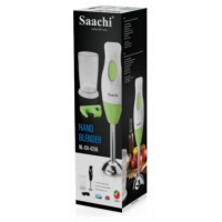 Saachi Hand Blender NL-CH-4256 With Plastic Jar - White,Green
