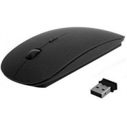 Wireless with USB Receiver Mouse – Black Mouse
