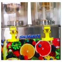 Snow White Juice Dispenser/Cooler Double - Yellow