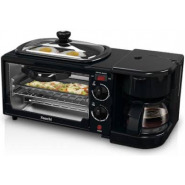 Saachi 3 In 1 Breakfast Machine NL-BS-2951-BK