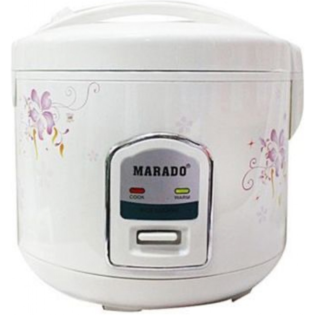 Marado Electric Rice Cooker-4 litres - white