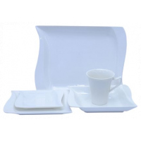 30pcs Ceramic Dinner set -White