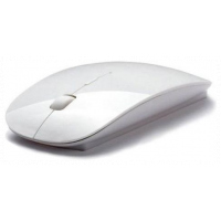 Wireless With USB Receiver Mouse - White