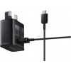 Samsung Fast Charge Travel Adapter & USB Cable - Black