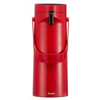 Tefal Ponza Vacuum Jug  Flask with Pump 1.9L K3140314 - Red