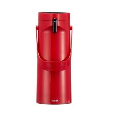 Tefal Ponza Vacuum Jug  Flask with Pump 1.9L K3140314 - Red