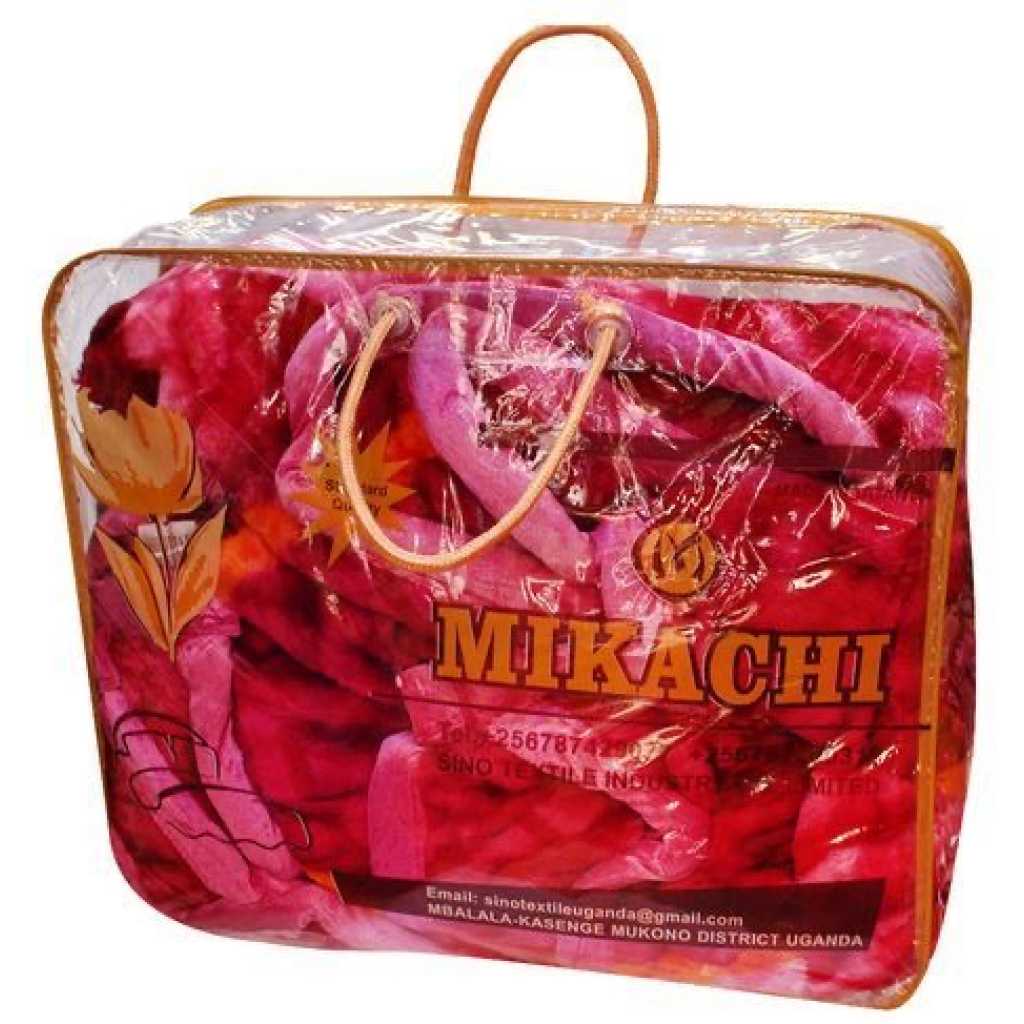 Single Bed Blanket 2.5Kg Pink TilyExpress Uganda