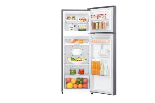 LG 225-Litres Fridge GN-B222SQBB; Smart Inverter Top Freezer Refrigerator, Net 209 (L), Inverter compressor and Multi Airflow