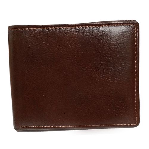 Men's Faux Leather Formal Wallet - Brown - TilyExpress Uganda