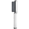 2 in1 Electric Hair Straightener, Comb,Cutler PTC Heating Brush - White