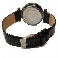 Liba Ladies Diamond Designed Watch - Black