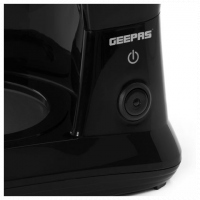 Geepas GCM6103 Electric Coffee Maker, 1.5 Litres - Black