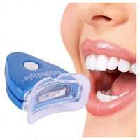 White Light Teeth Whitening Gel System Kit,Tooth Cleaner,Blue